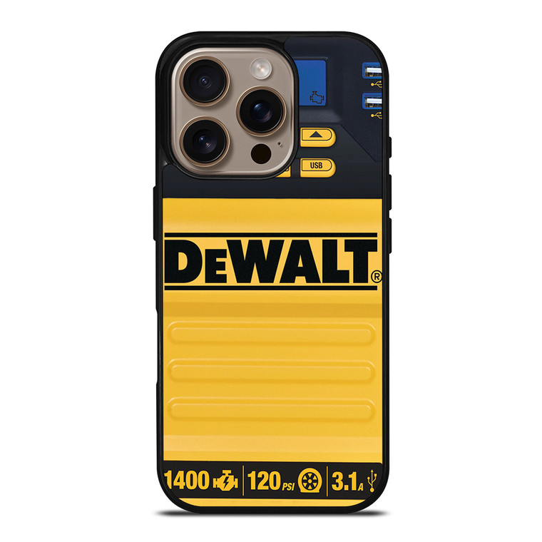 DEWALT JUMP STARTER iPhone 16 Pro Case Cover