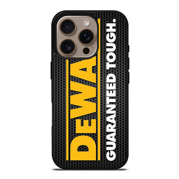 DEWALT METAL LOGO iPhone 16 Pro Case Cover