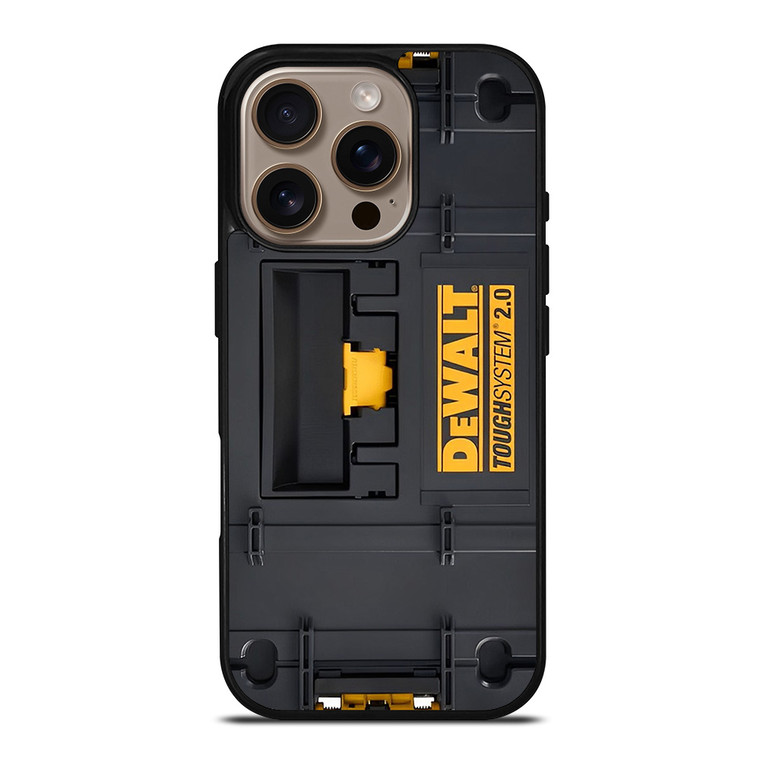 DEWALT TOOL BOX TOUGH SYSTEM LOGO ICON iPhone 16 Pro Case Cover