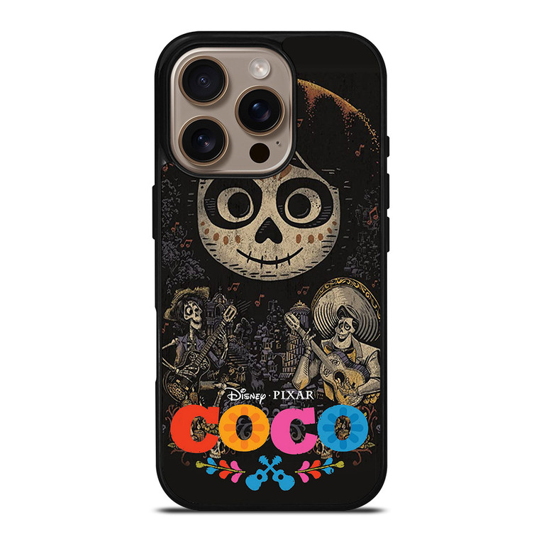 DISNEY COCO FACE ART iPhone 16 Pro Case Cover DISNEY COCO FACE ART iPhone 16 Pro Case Cover