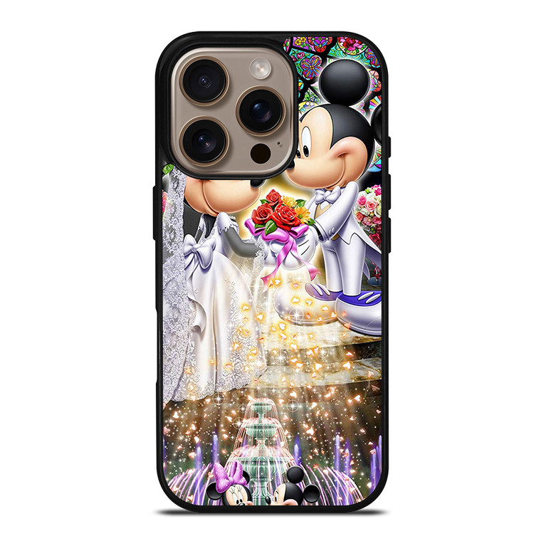 DISNEY MICKEY AND MINI MOUSE Wedding iPhone 16 Pro Case Cover DISNEY MICKEY AND MINI MOUSE Wedding iPhone 16 Pro Case Cover