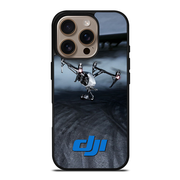 DJI DRONE CAMERA LOGO iPhone 16 Pro Case Cover