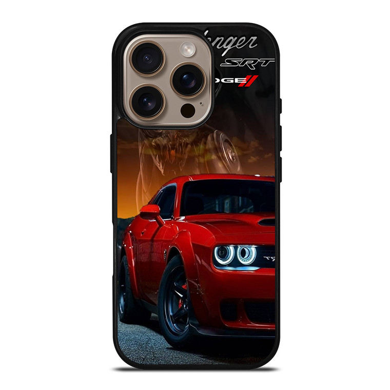 DODGE CHALLENGER SRT DEMON iPhone 16 Pro Case Cover