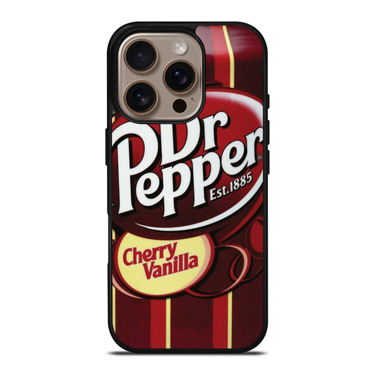 DR PEPPER BANANA CHERRY VANILLA iPhone 16 Pro Case Cover
