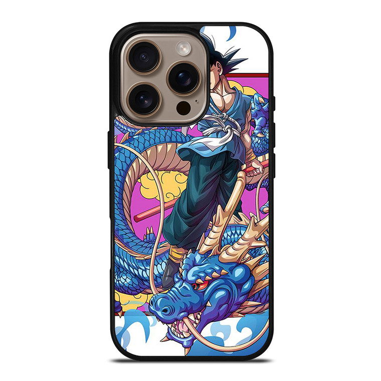 DRAGON SON BALL GOKU AND SHENLONG iPhone 16 Pro Case Cover