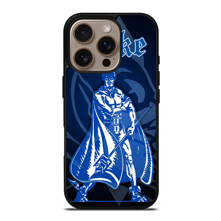 DUKE BLUE DEVILS MASCOT LOGO iPhone 16 Pro Case Cover