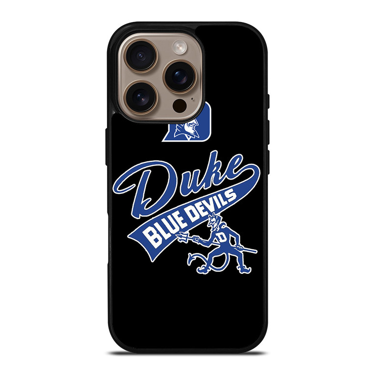 DUKE BLUE DEVILS SYMBOL iPhone 16 Pro Case Cover