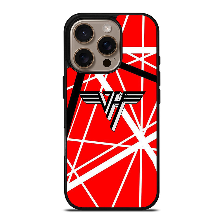 EDDIE VAN HALEN LOGO GUITAR iPhone 16 Pro Case Cover