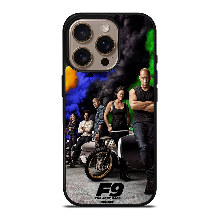 FAST AND FURIOUS 9 POSTER iPhone 16 Pro Case Cover