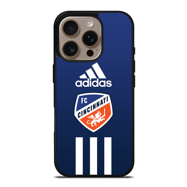 FC CINCINNATI ADIDAS STRIPES iPhone 16 Pro Case Cover