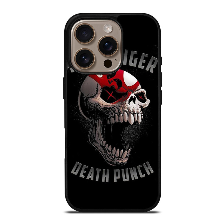 FIVE FINGER DEATH PUNCH SKULL iPhone 16 Pro Case Cover