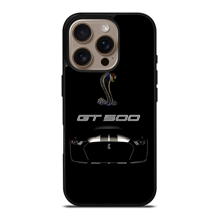 FORD MUSTANG SHELBY COBRA BLACK iPhone 16 Pro Case Cover FORD MUSTANG SHELBY COBRA BLACK iPhone 16 Pro Case Cover
