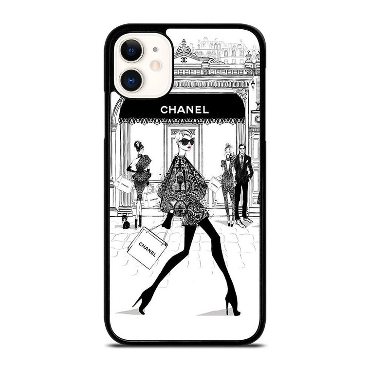 BEAUTY FASHION MEGAN HESS  CLIPART iPhone 11 Case Cover