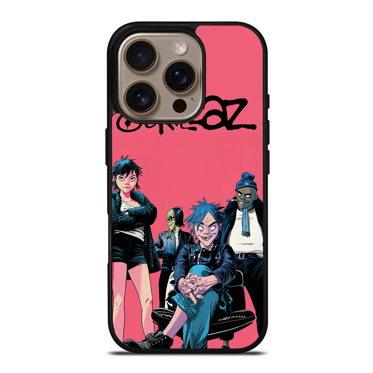 GORILLAZ BAND CARTOON iPhone 16 Pro Case Cover