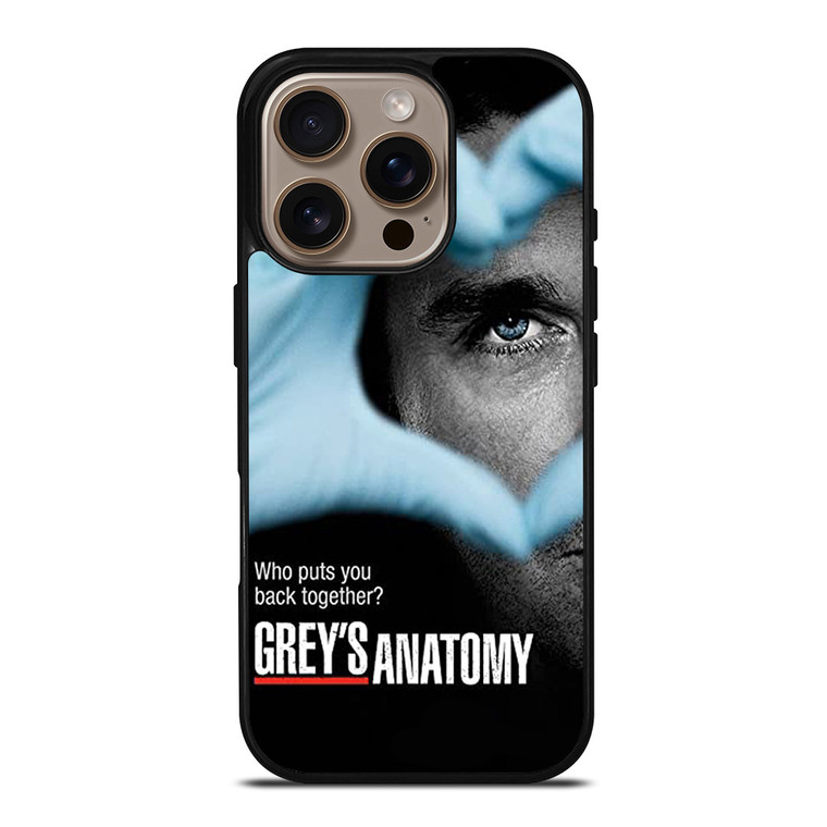 GREY'S ANATOMY POSTER iPhone 16 Pro Case Cover