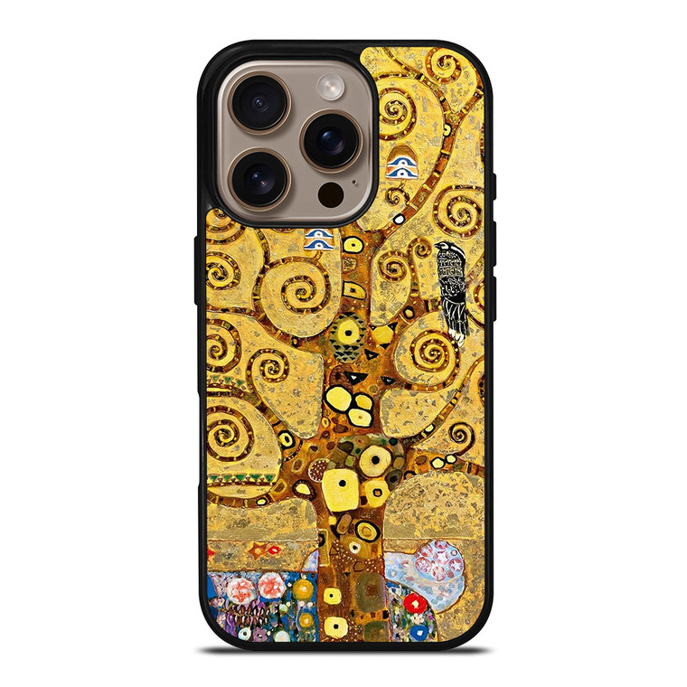 GUSTAV KLIMT TREE OF LIFE ART iPhone 16 Pro Case Cover