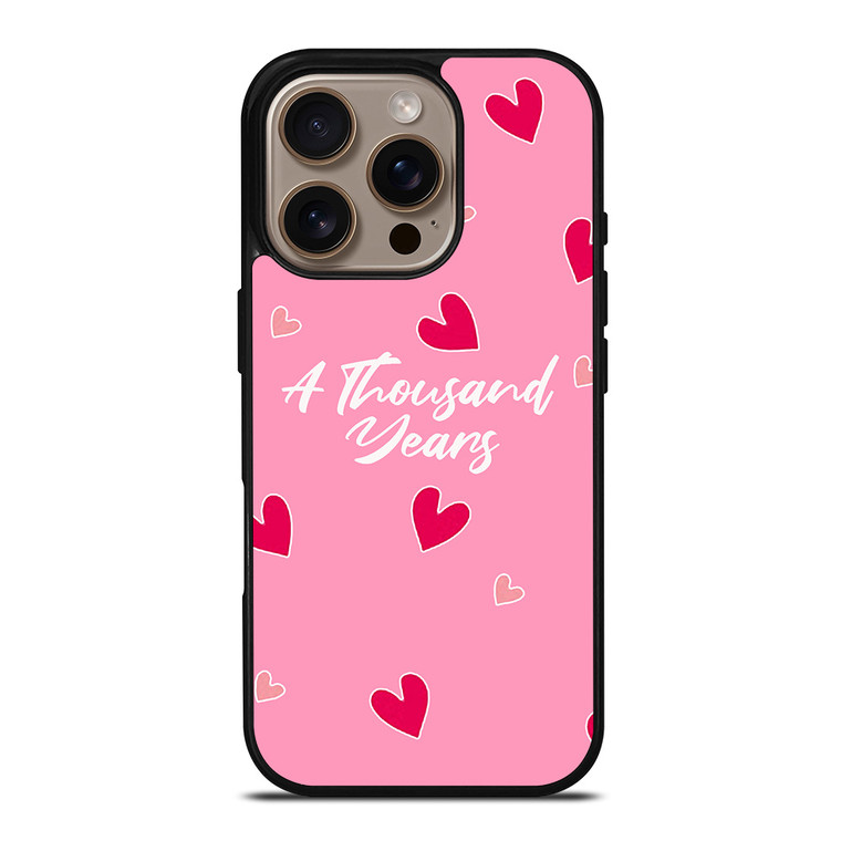 I LOVE YOU FOR A THOUSAND YEARS iPhone 16 Pro Case Cover