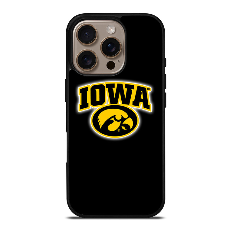 IOWA HAWKEYES ICON 2 iPhone 16 Pro Case Cover