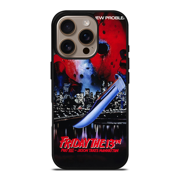 JASON FRIDAY THE 13TH HORROR MOVIE iPhone 16 Pro Case Cover