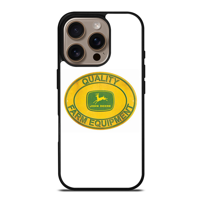 JOHN DEERE TRACTOR LOGO FARM EQUIPMENT iPhone 16 Pro Case Cover
