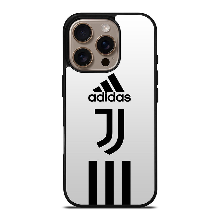 JUVENTUS FC ADIDAS STRIPES iPhone 16 Pro Case Cover