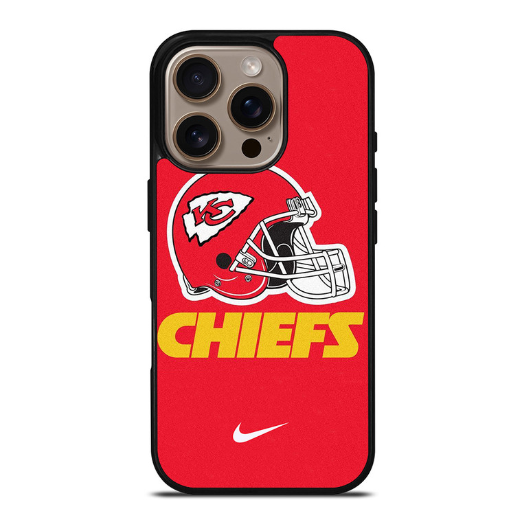 KANSAS CITY CHIEFS HELMET iPhone 16 Pro Case Cover