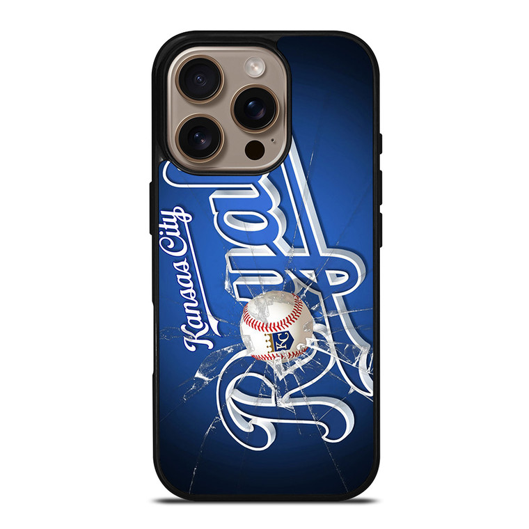 KANSAS CITY ROYALS BASEBALL LOGO iPhone 16 Pro Case Cover