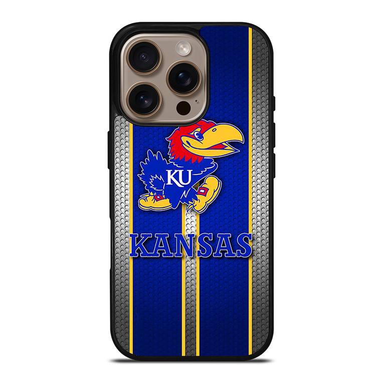 KANSAS JAYHAWKS ICON iPhone 16 Pro Case Cover