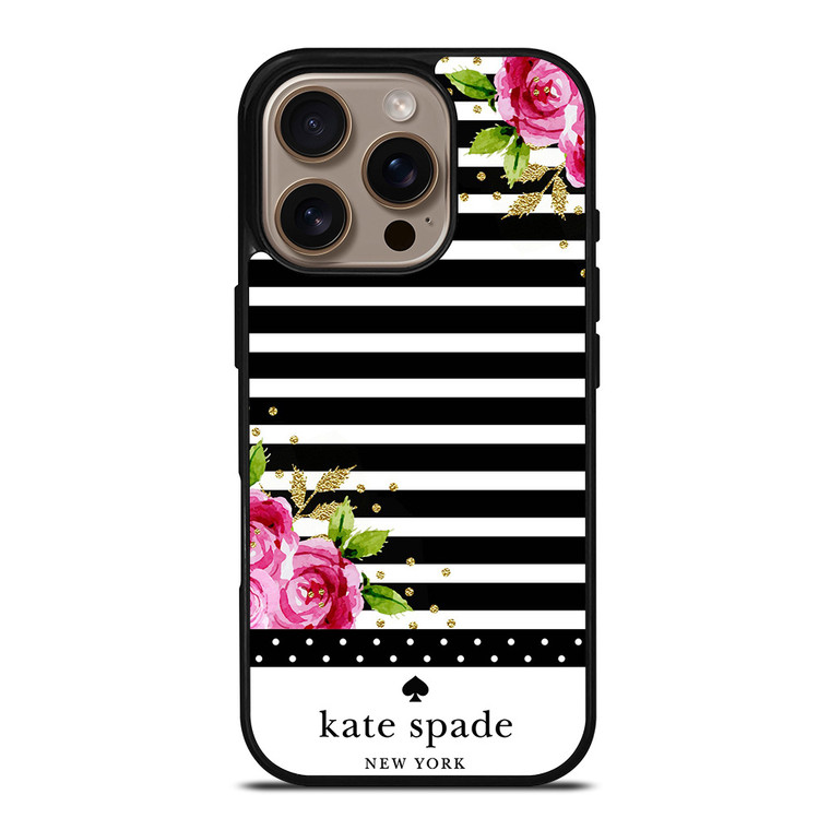 KATE SPADE FLORAL POLKADOTS iPhone 16 Pro Case Cover