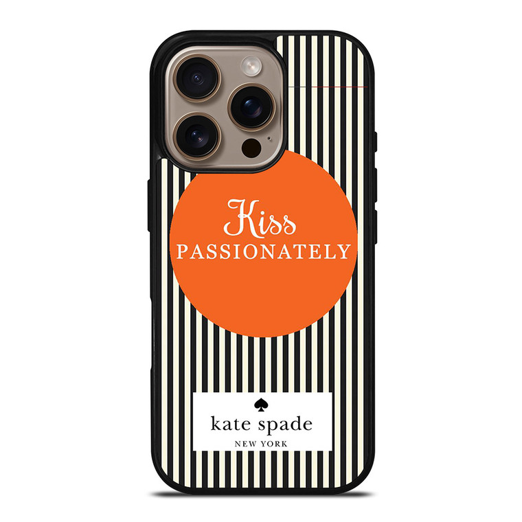 KATE SPADE NEW YORK KISS PASSIONATELY iPhone 16 Pro Case Cover
