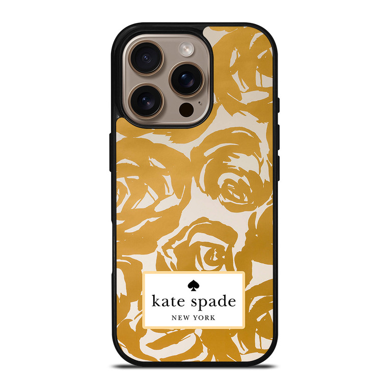 KATE SPADE ROSE GOLD iPhone 16 Pro Case Cover