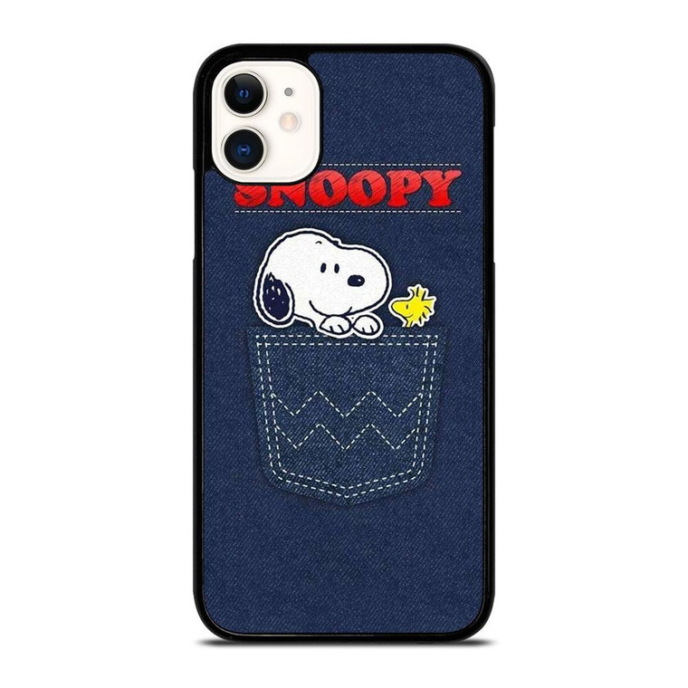 SNOOPY IN POCKET CARTOON iPhone 11 Case Cover