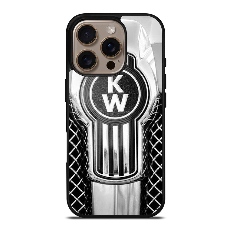 KENWORTH TRUCK SILVER LOGO iPhone 16 Pro Case Cover