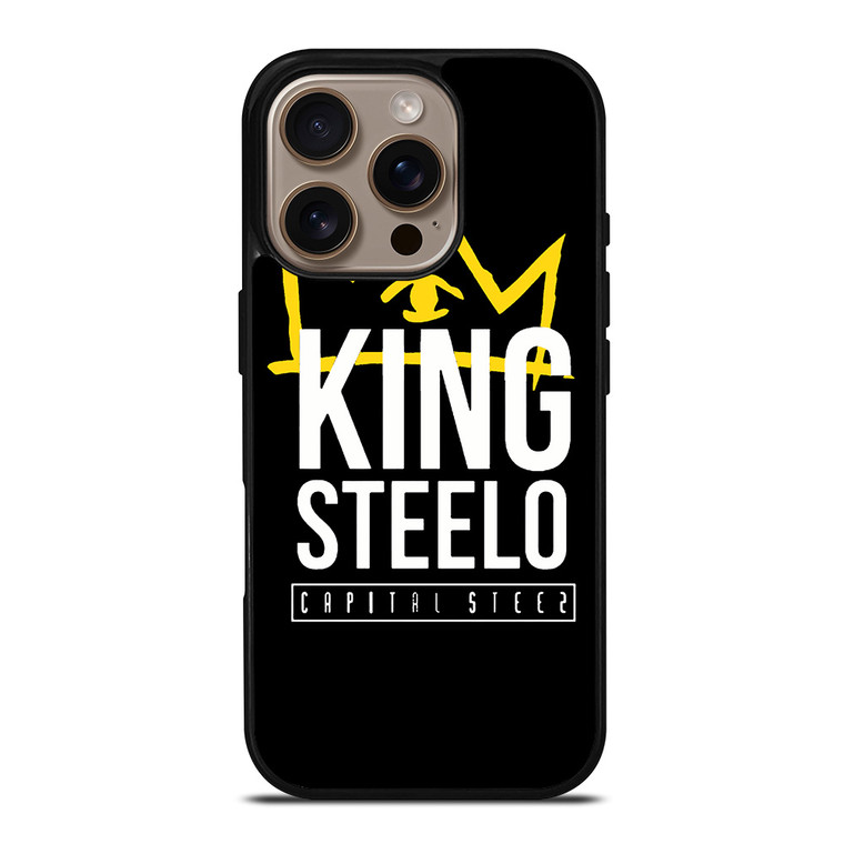 KING STEELO CAPITAL STEEZ LOGO iPhone 16 Pro Case Cover