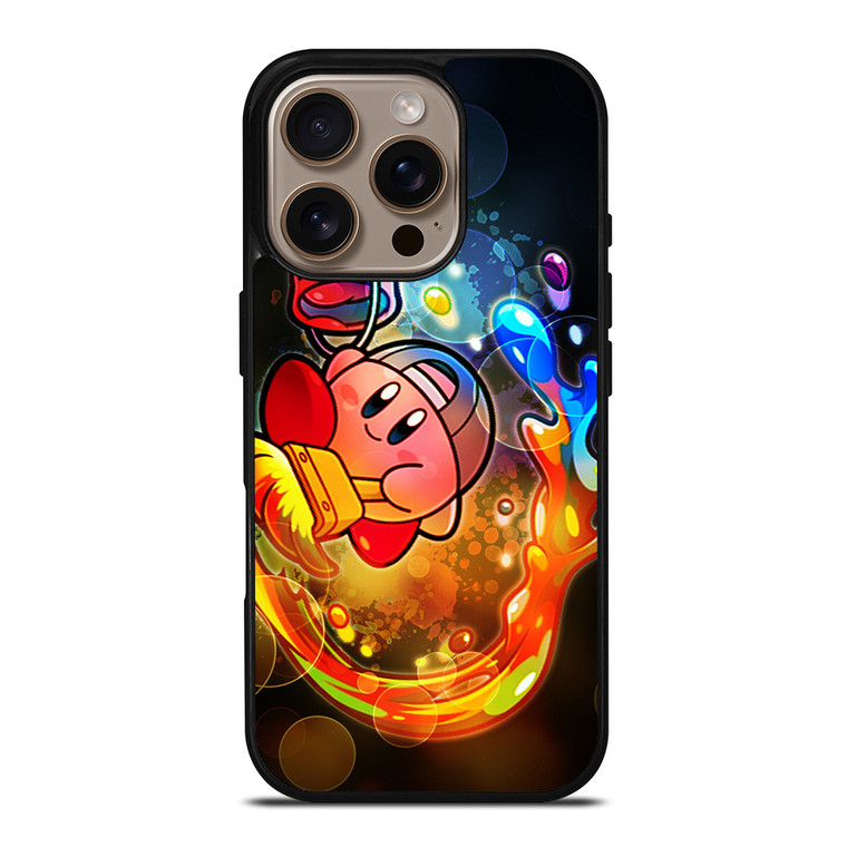KIRBY CUTE ART iPhone 16 Pro Case Cover