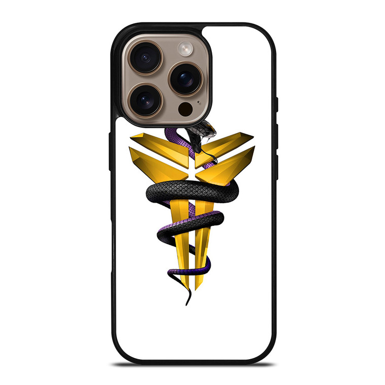 KOBE BRYANT BLACK MAMBA ICON iPhone 16 Pro Case Cover