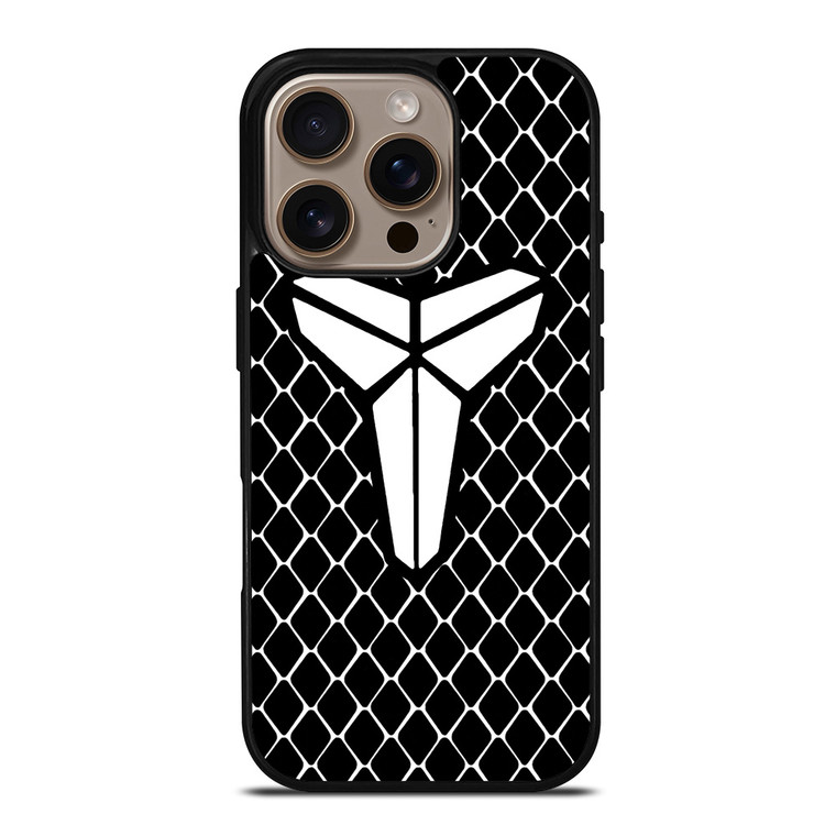 KOBE BRYANT SYMBOL SNAKE PATTERN iPhone 16 Pro Case Cover