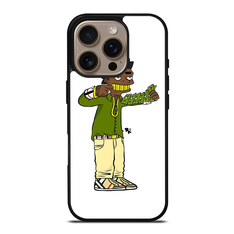 KODAK BLACK ART RAPPER MONEY iPhone 16 Pro Case Cover
