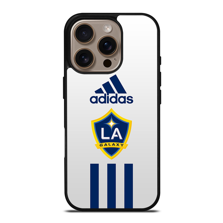 LA GALAXY ADIDAS STRIPES iPhone 16 Pro Case Cover