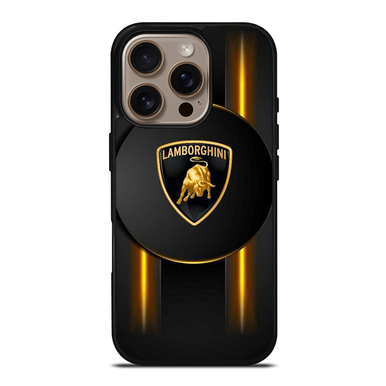 LAMBORGHINI CAR LOGO EMBLEM iPhone 16 Pro Case Cover