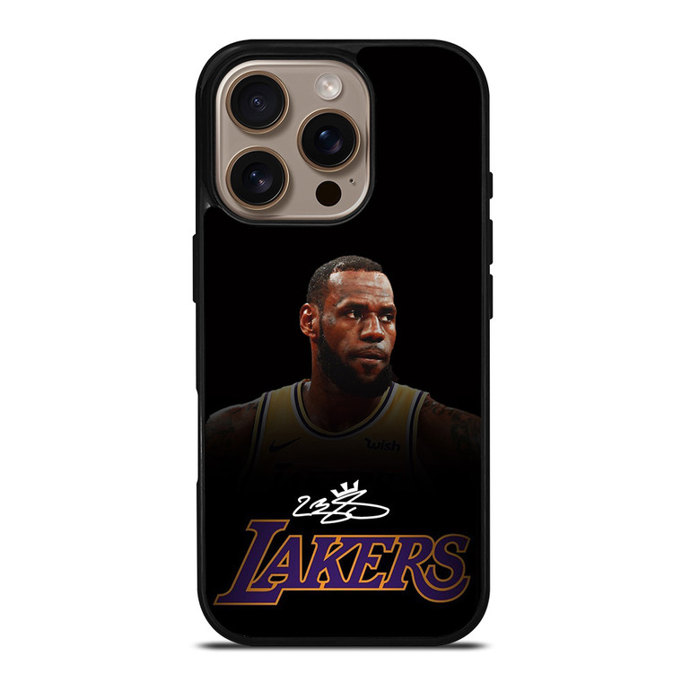 LEBRON JAMES LA LAKERS AUTOGRAPH iPhone 16 Pro Case Cover LEBRON JAMES LA LAKERS AUTOGRAPH iPhone 16 Pro Case Cover