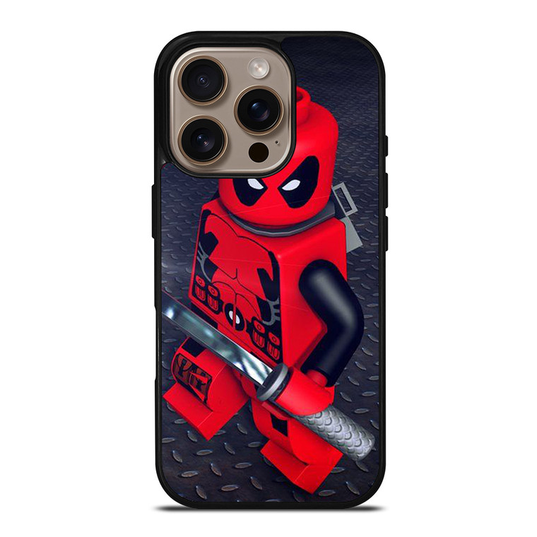 LEGO TOYS DEADPOOL iPhone 16 Pro Case Cover