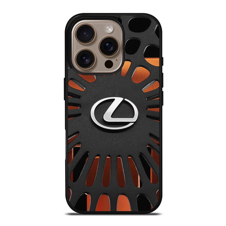 LEXUS SPIDER METAL LOGO iPhone 16 Pro Case Cover