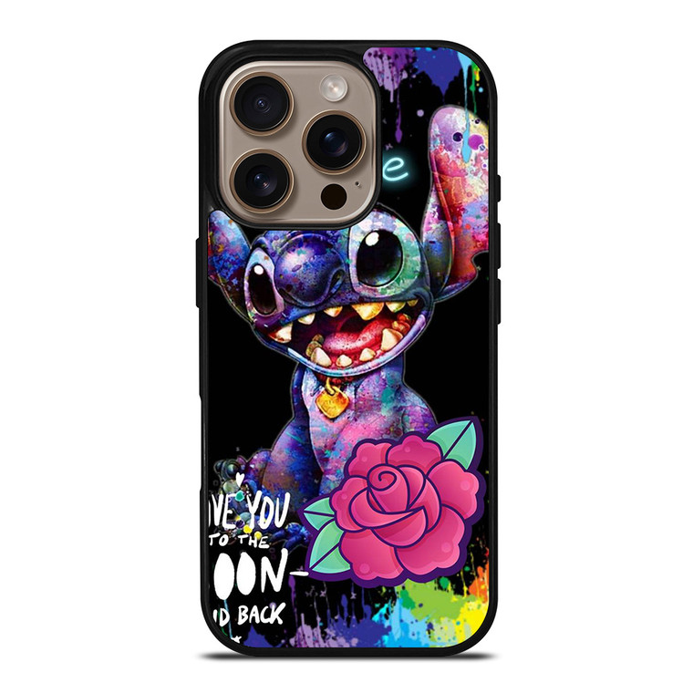 LILO AND STITCH ART iPhone 16 Pro Case Cover