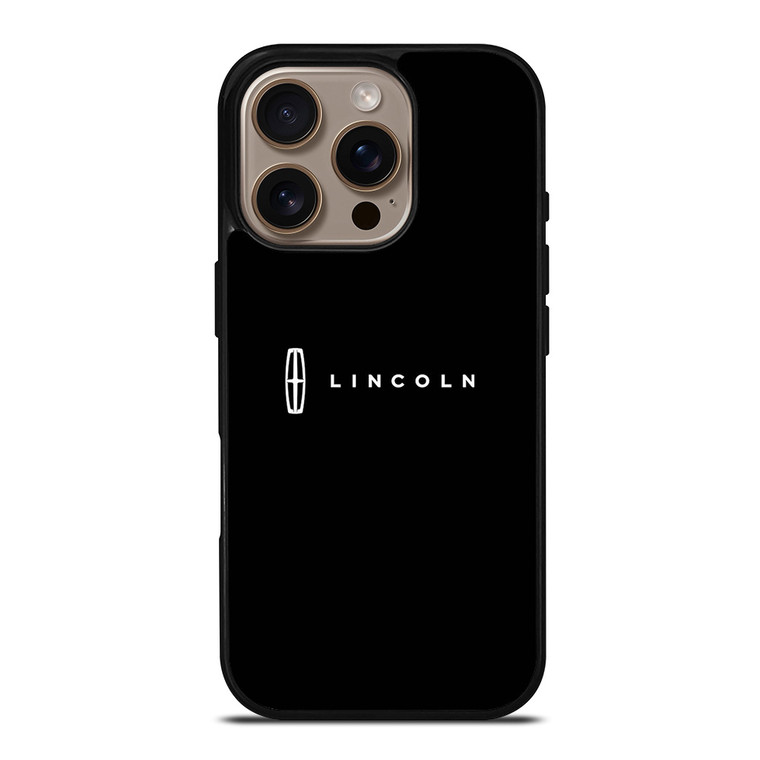 LINCOLN MOTOR BLACK LOGO iPhone 16 Pro Case Cover LINCOLN MOTOR BLACK LOGO iPhone 16 Pro Case Cover