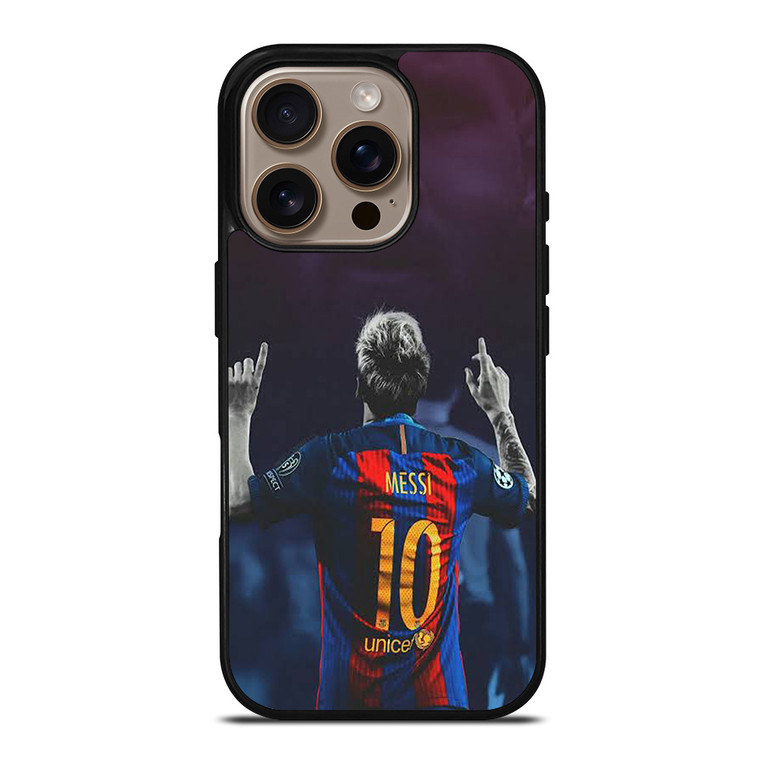 LIONEL MESSI BARCA iPhone 16 Pro Case Cover