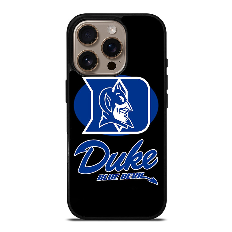 LOGO DUKE BLUE DEVILS  iPhone 16 Pro Case Cover