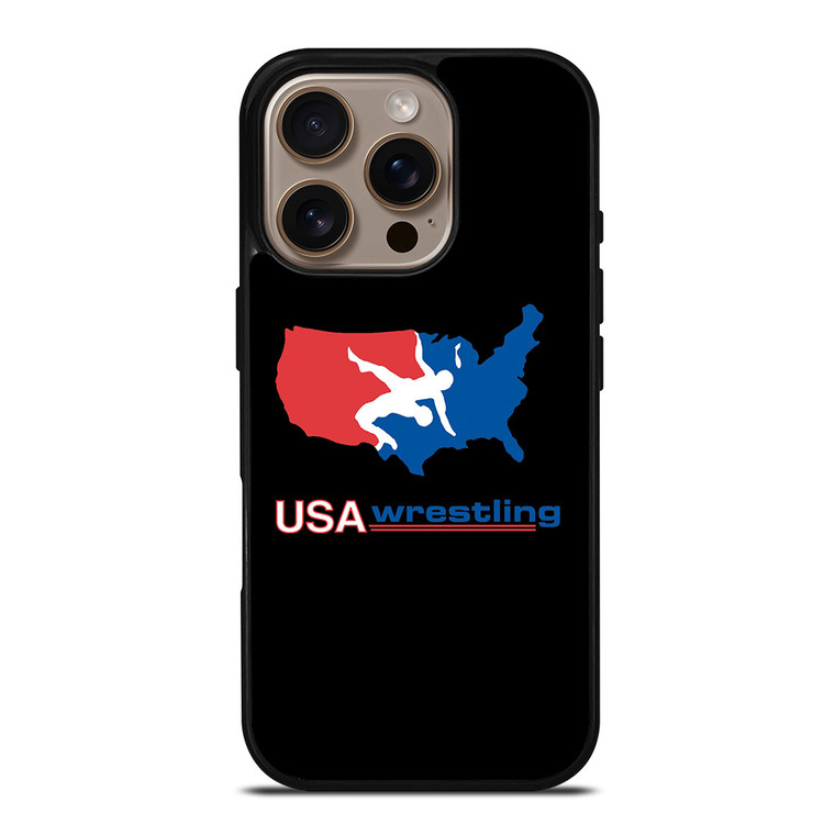 LOGO USA WRESTLING iPhone 16 Pro Case Cover