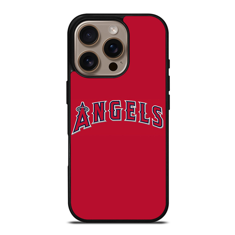 LOS ANGELES ANGELS LOGO BASEBALL TEAM ICON iPhone 16 Pro Case Cover