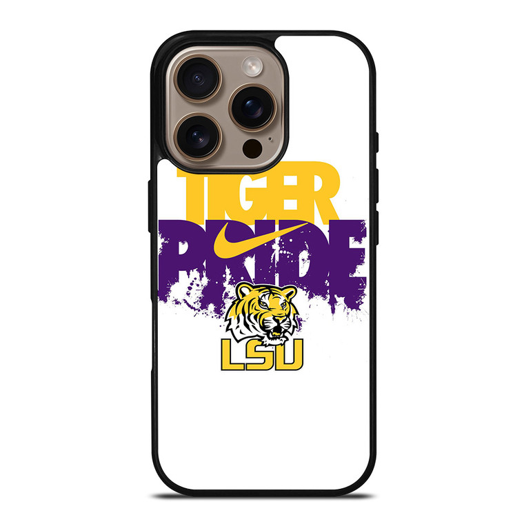 LSU TIGERS NIKE LOGO iPhone 16 Pro Case Cover LSU TIGERS NIKE LOGO iPhone 16 Pro Case Cover